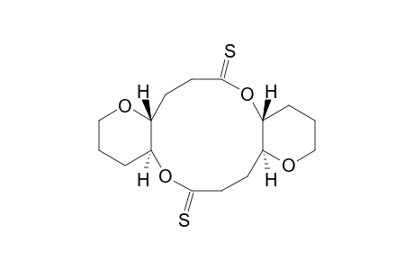 (4aS,8aS,12aR,16aR)-Perhydrodipyrano[3,2-b:3',2'-h][1,7]dioxacyclododecane-6,14-dithione