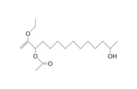 2-Ethoxy-3-acetoxy-tetradecen-13-ol