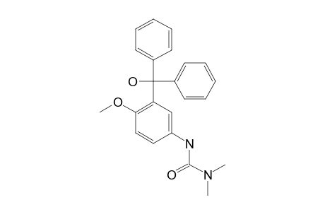 N'-[3-(DIPHENYLHYDROXYMETHYL)-4-METHOXYPHENYL]-N,N-DIMETHYLUREA