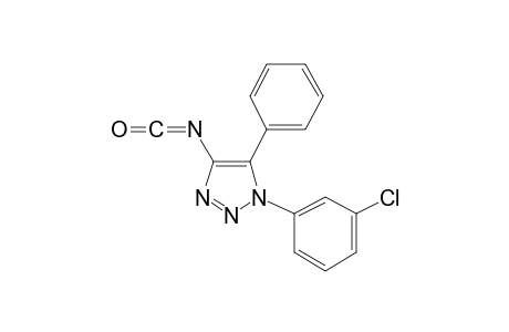 1-(3-Chlorophenyl)-4-isocyanato-5-phenyl-1,2,3-triazole