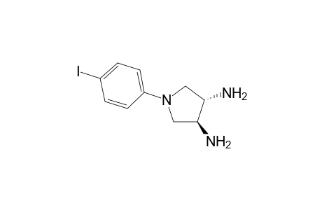 (3S,4S)-3,4-Diamino-1-(4-iodiophenyl)pyrrolidine