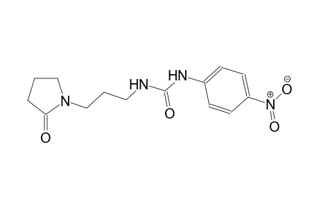 urea, N-(4-nitrophenyl)-N'-[3-(2-oxo-1-pyrrolidinyl)propyl]-