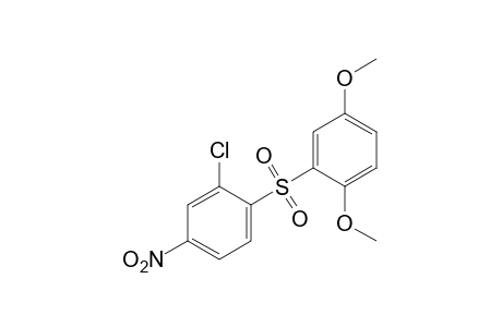2-chloro-4-nitrophenyl 2,5-dimethoxyphneyl sulfone