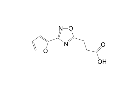1,2,4-Oxadiazole-5-propanoic acid, 3-(2-furanyl)-