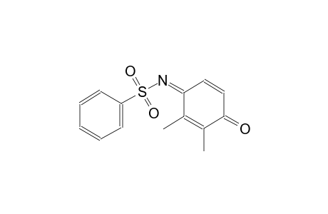 N-[(1Z)-2,3-dimethyl-4-oxo-2,5-cyclohexadien-1-ylidene]benzenesulfonamide