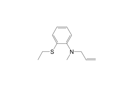 Benzenamine, 2-(ethylthio)-N-methyl-N-2-propenyl-