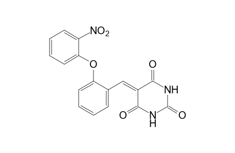 5-[o-(o-nitrophenoxy)benzylidene]barbituric acid