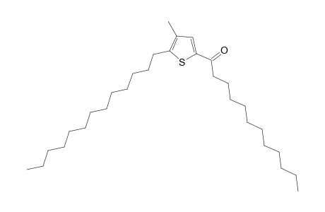 1-(4-Methyl-5-tridecyl-2-thienyl)-1-dodecanone