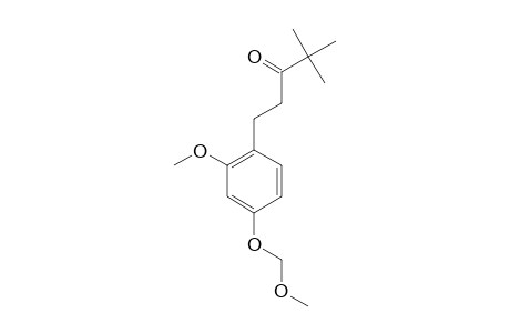1-(2-METHOXY-4-O-METHOXYMETHYLPHENYL)-4,4-DIMETHYL-3-PENTANONE