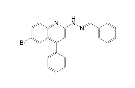 benzaldehyde (6-bromo-4-phenyl-2-quinolinyl)hydrazone