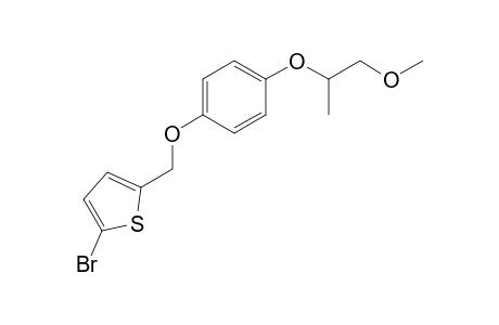 Thiophene, 2-bromo-5-[[4-(2-methoxy-1-methylethoxy)phenoxy]methyl]-