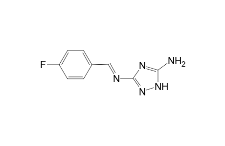3-[(E)-(4-fluorophenyl)methyleneamino]-1H-1,2,4-triazol-5-amine