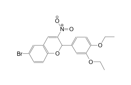 6-Bromo-2-(3,4-diethoxyphenyl)-3-nitro-2H-chromene