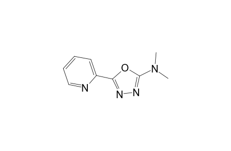N,N-Dimethyl-5-(2-pyridinyl)-1,3,4-oxadiazol-2-amine