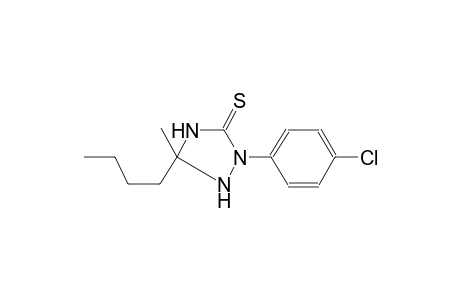 1,2,4-triazolidine-3-thione, 5-butyl-2-(4-chlorophenyl)-5-methyl-