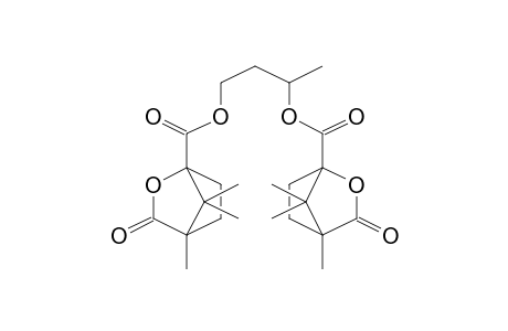 1,7,7-trimethyl-2-oxo-3-oxabicyclo[2.2.1]heptane-4-carboxylic acid 3-[oxo-(1,7,7-trimethyl-2-oxo-3-oxabicyclo[2.2.1]heptan-4-yl)methoxy]butyl ester