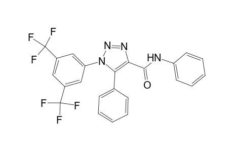 1H-Triazole-4-carboxamide, 1-[3,5-di(trifluoromethyl)phenyl)-5-phenyl-N-phenyl-