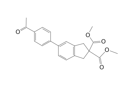 Dimethyl 5-(4-Acetylphenyl)-2,3-dihydro-1H-indene-2,2-dicarboxylate