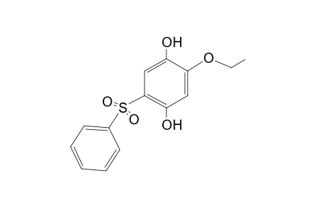 2-Ethoxy-5-phenylsulfonyl-1,4-hydroquinone