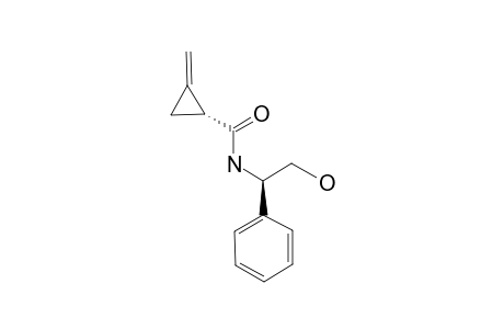 N-[(R)-1'-PHENYL-2'-HYDROXYETHYL]-(1R)-METHYLENECYCLOPROPYLCARBOXAMIDE