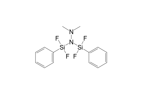 Hydrazine, 1,1-bis(difluorophenylsilyl)-2,2-dimethyl-