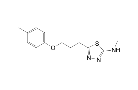 1,3,4-Thiadiazol-2-amine, N-methyl-5-[3-(4-methylphenoxy)propyl]-