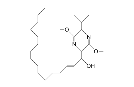 (2R,5S,1'R,2'E)-2,5-Dihydro-2-(1-hydroxy-hexadec-2'-en-1'-yl)-5-isopropyl-3,6-dimethoxy-pyrazine