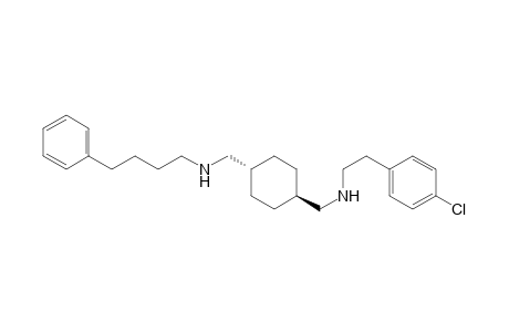 trans-N-[2-(4-Chlorophenyl)-ethyl]-N'-(4-phenylbutyl)-1,4-cyclohexanedimethanamine-dihydrochloride