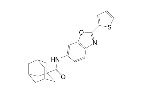 N-[2-(2-Thienyl)benzoxazol-6-yl]adamantane-1-carboxamide