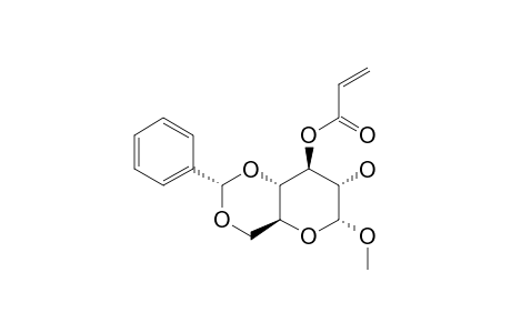 METHYL-4,6-O-BENZYLIDENE-3-O-ACRYLOYL-ALPHA-D-GLUCOPYRANOSIDE