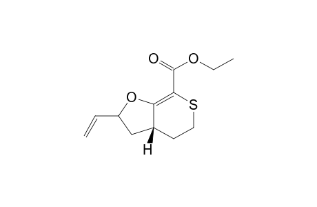 7-Ethoxycarbonyl-2-vinyl-6-thia-2,3,3a,4,5,6-hexahydro-2,3-benzofuran