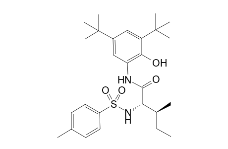 N-( p-Toluenesulfonyl)-L-isoleucine-3,5-di-tertbutyl-2-phenolamide