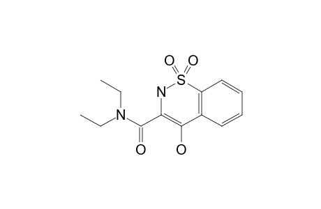 4-HYDROXY-N,N-DIETHYL-(2H)-1,2-BENZOTHIAZINE-3-CARBOXAMIDE-1,1-DIOXIDE