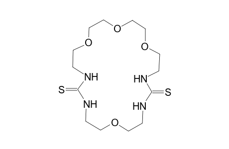 1,4,7,15-Tetraoxa-10,12,18,20-tetraazacyclodocosane-11,19-dithione