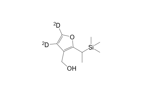 3-(Hydroxymethyl)-2-[1-(trimethylsilyl)ethyl]furan-D2