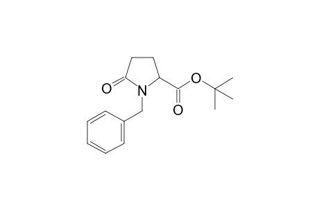 1-(benzyl)-5-keto-pyrrolidine-2-carboxylic acid tert-butyl ester