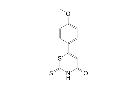 6-(4-methoxyphenyl)-2-thioxo-2,3-dihydro-4H-1,3-thiazin-4-one