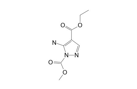 5-AMINO-4-ETHOXYCARBONYL-1-METHOXYCARBONYL-PYRAZOLE