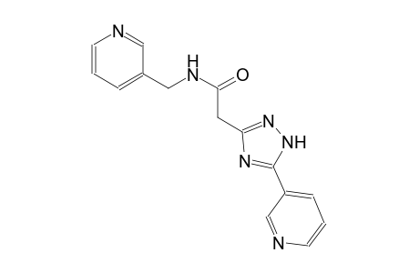 1H-1,2,4-triazole-3-acetamide, 5-(3-pyridinyl)-N-(3-pyridinylmethyl)-