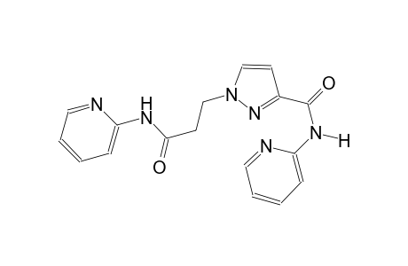 1H-pyrazole-1-propanamide, N-(2-pyridinyl)-3-[(2-pyridinylamino)carbonyl]-