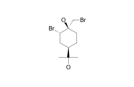 (1S,2R,4S)-2,7-dibromo-p-menthane-1,8-diol
