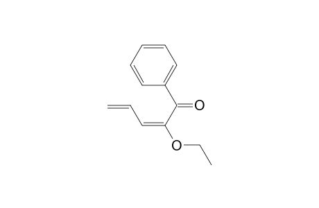 (E)-2-Eethoxy-1-phenylpenta-2,4-dien-1-one