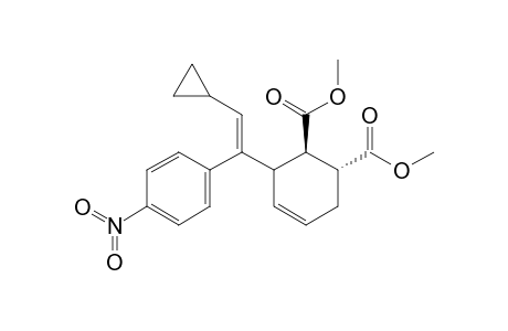 DIMETHYL-3-[[2'-CYCLOPROPYL-1'-(4''-NITROPHENYL)-ETHENYL]-CYCLOHEX-4-ENE-1,2-DICARBOXYLATE
