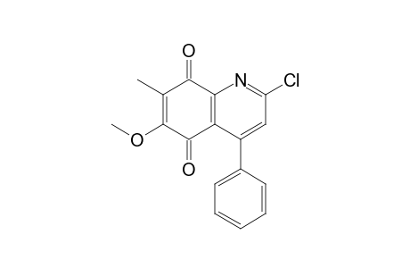 2-Chloro-6-methoxy-7-methyl-4-phenylquinoline-5,8-dione