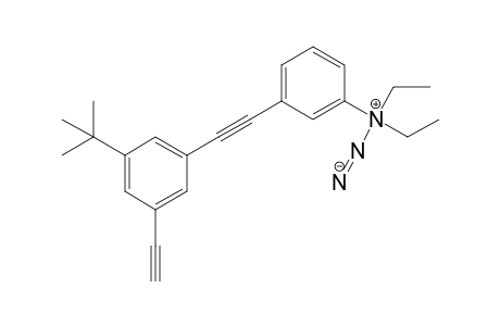1-[2-(3-Ethynyl-5-tert-butylphenyl)ethynyl]-3-(diethylazido)benzene