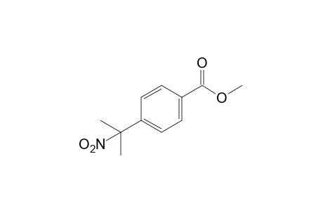 p-(1-methyl-1-nitroethyl)benzoic acid, methyl ester
