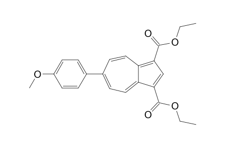 Diethyl 6-(4-methoxyphenyl)azulene-1,3-dicarboxylate