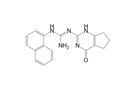 N-(1-naphthyl)-N''-(4-oxo-4,5,6,7-tetrahydro-1H-cyclopenta[d]pyrimidin-2-yl)guanidine