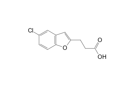 5-chloro-2-benzofuranpropionic acid