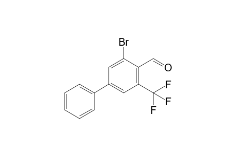 3-Bromo-5-(trifluoromethyl)-biphenyl-4-carbaldehyde